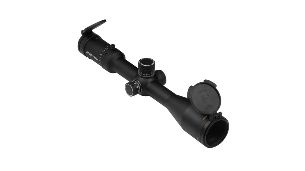 ZeroTech Optics Trace Advanced 4-24x50mm Rifle Scope, 30mm Tube, First Focal Plane, Illuminated RMG-IR FFP Reticle, MRAD, Black, TR4245F-IR
