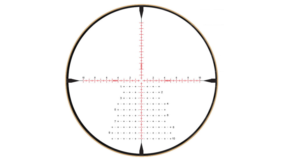ZeroTech Optics Trace Advanced 4-24x50mm Rifle Scope, 30mm Tube, First Focal Plane, Illuminated RMG-IR FFP Reticle, MRAD, Black, TR4245F-IR