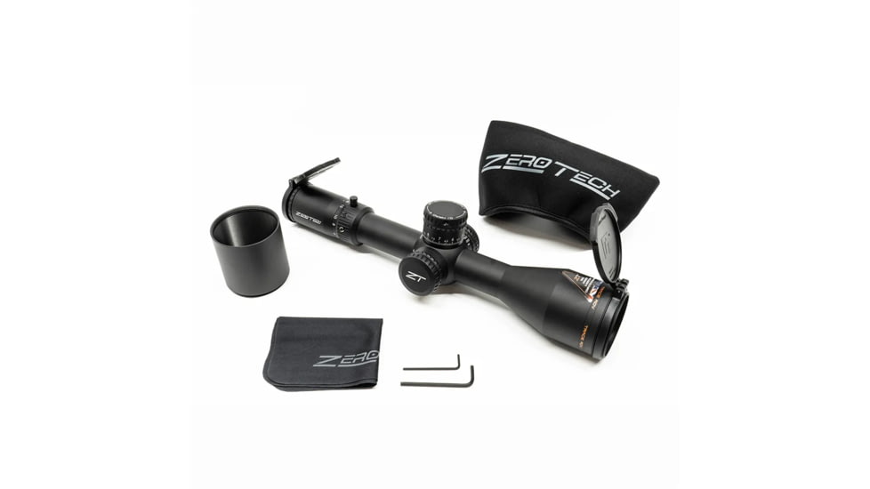ZeroTech Optics Trace Advanced 5-30x56mm 34mm Tube Rifle Scope, First Focal Plane, Illuminated RMG 2 FFP Reticle, Black, TR5306F-IR