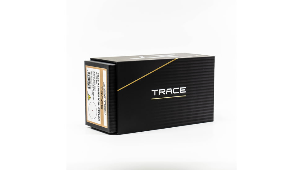 ZeroTech Optics Trace H.A.L.O 1x28mm Enclosed Micro Reflex Red Dot Sight, 3 MOA Dot, Flat Dark Earth, TRAE28-FDE