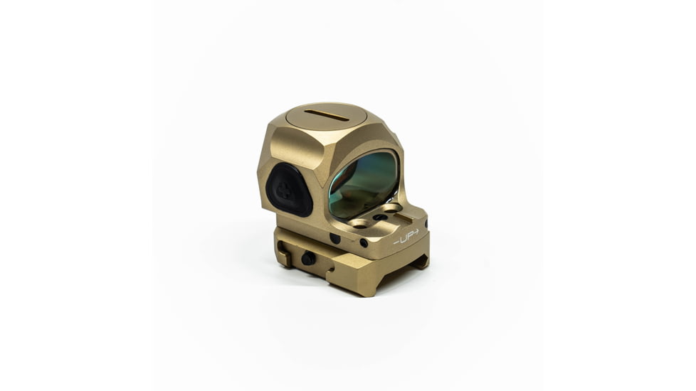 ZeroTech Optics Trace H.A.L.O 1x28mm Enclosed Micro Reflex Red Dot Sight, 3 MOA Dot, Flat Dark Earth, TRAE28-FDE