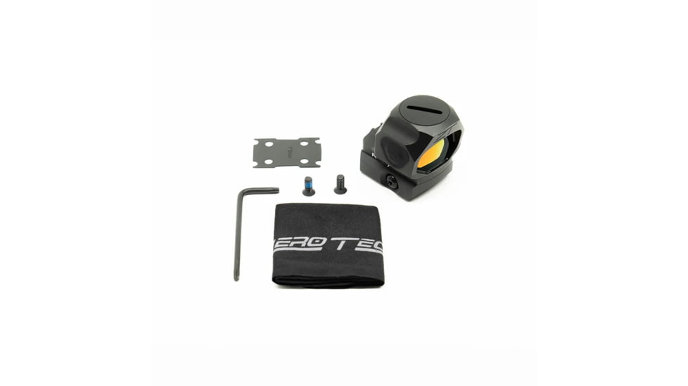 ZeroTech Optics Trace H.A.L.O 1x28mm Enclosed Micro Reflex Sight, 3MOA Reticle, Black, TRAE40