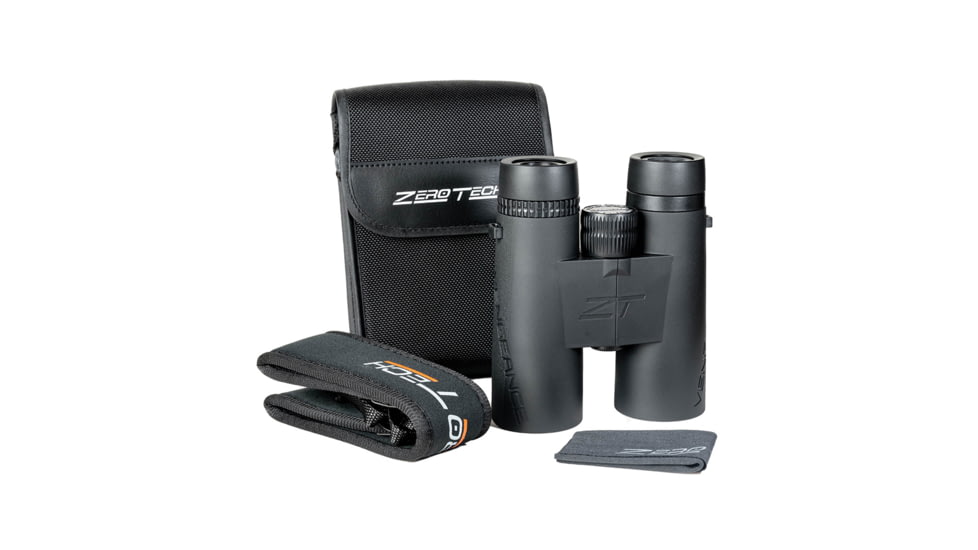 ZeroTech Optics Vengeance 10x42mm Roof Prism Binoculars, Black, VG1042