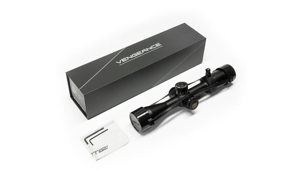 ZeroTech Optics Vengeance 3-12x40mm 1 inch Tube Rifle Scope, Second Focal Plane