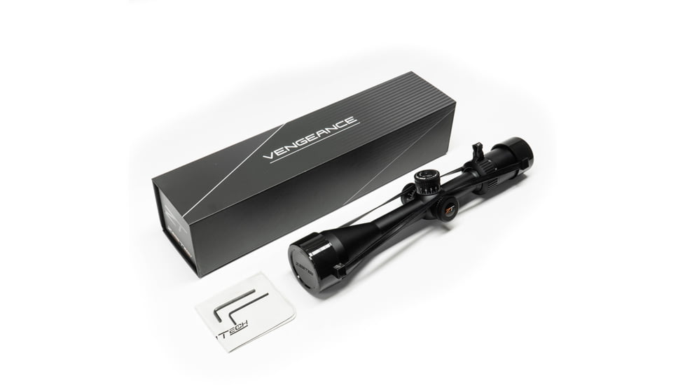 ZeroTech Optics Vengeance 6-24x50mm 1 inch Tube Rifle Scope, Second Focal Plane