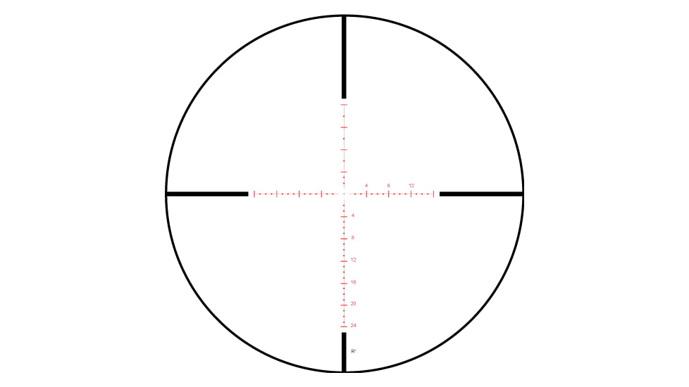 ZeroTech Optics Vengeance 6-24x50mm 1 inch Tube Rifle Scope, Second Focal Plane