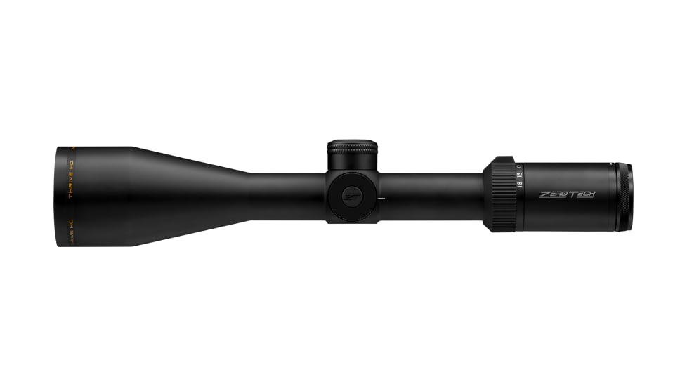 ZeroTech Optics Thrive HD Rifle Scope, 3-18x56mm, 30mm Tube, Second Focal Plane, PHR II Iluminated Reticle, Black, TH3186P-IR