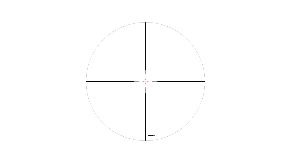 ZeroTech Optics Thrive Rifle Scope, 4-16x50mm, 30mm Tube, Second Focal Plane, PHR II Illuminated Reticle, Black, TH41650P-IR
