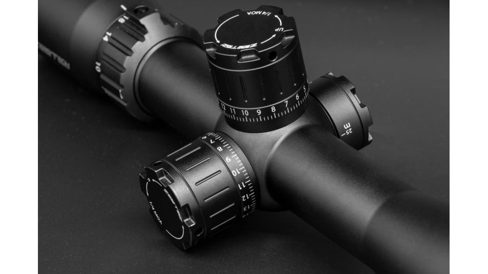 ZeroTech Optics Trace Rifle Scope, 4.5-27x50mm, 30mm Tube, Second Focal Plane, R3 Reticle, Black, TR4275R3