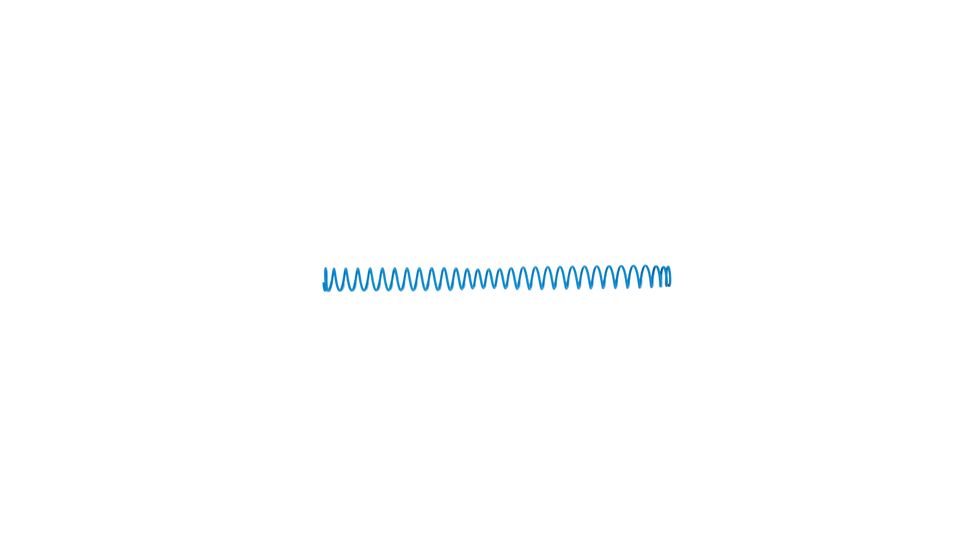 Zev Technologies Color Coded Recoil Springs Blue