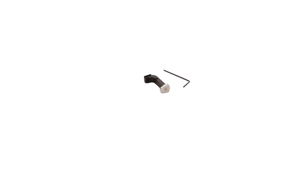 Zev Technologies Extended Magazine Release For Fits Glock 1st/2nd/3rd Gen 9mm/.40/.357/.45 GAP Fits Glocks Silver
