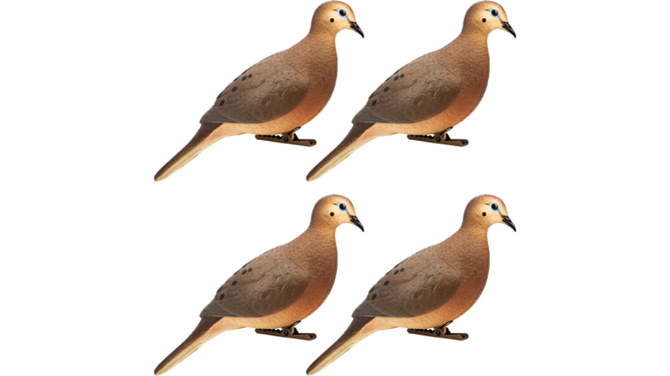 Zink Full Body Dove Decoys, 4 Pk, 1410678
