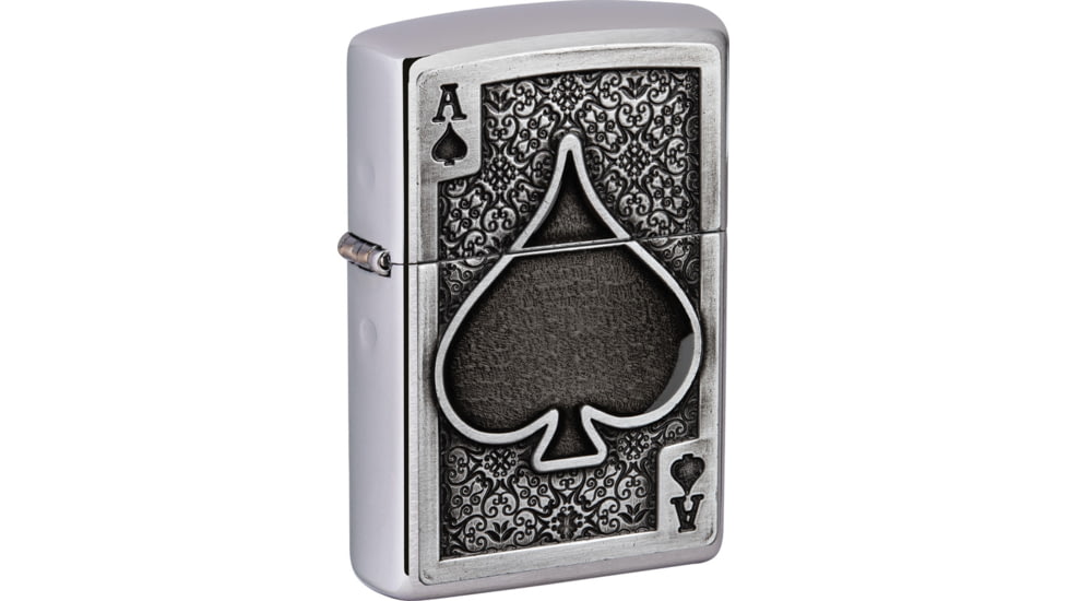 Zippo Ace of Spades Emblem Lighter