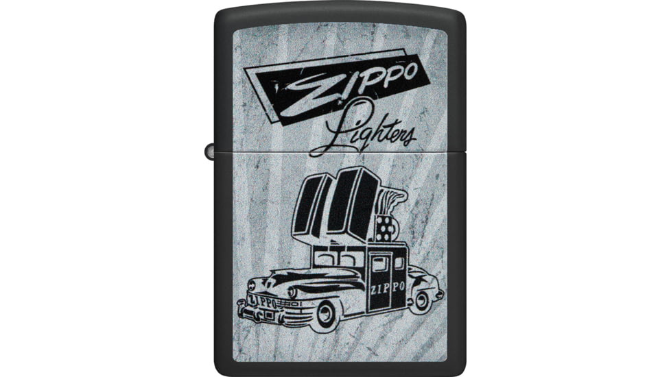 Zippo Car Ad Design Lighter