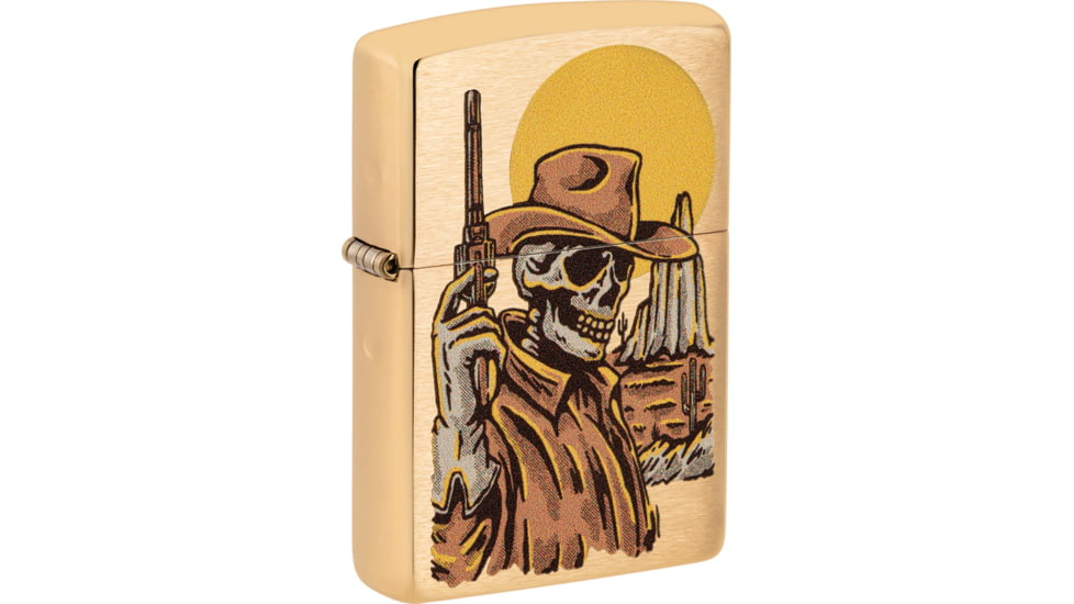 Zippo Cowboy Skull Design Lighter