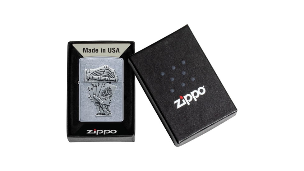 Zippo Dead Man's Hand Emblem