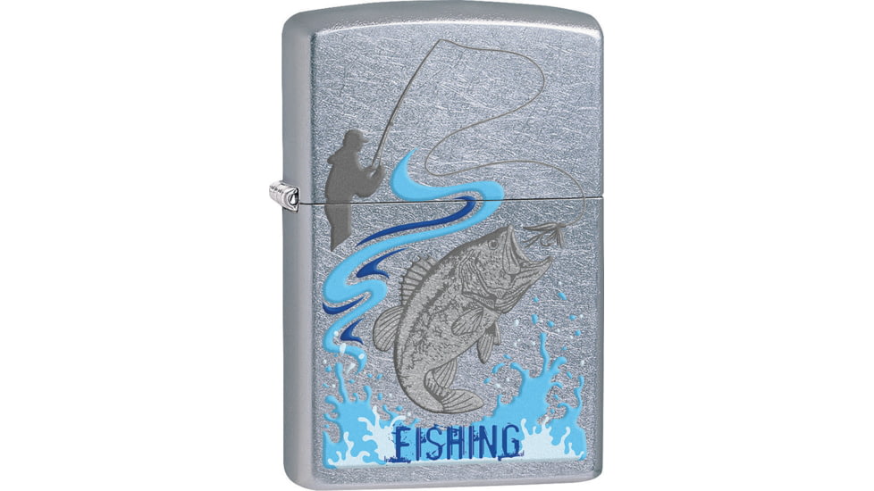 Zippo Fishing Lighter, 1.44 x 2.25, 207-077469