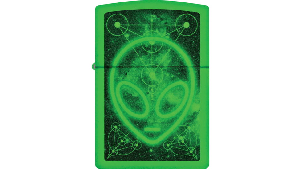 Zippo Glowing Alien Lighter, ZO26316