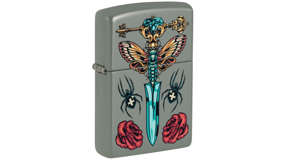 Zippo Gothic Dagger Design Lighter