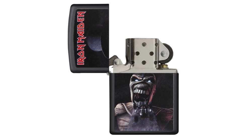Zippo Iron Maiden w/ Top Hat Pocket Lighter, 29576