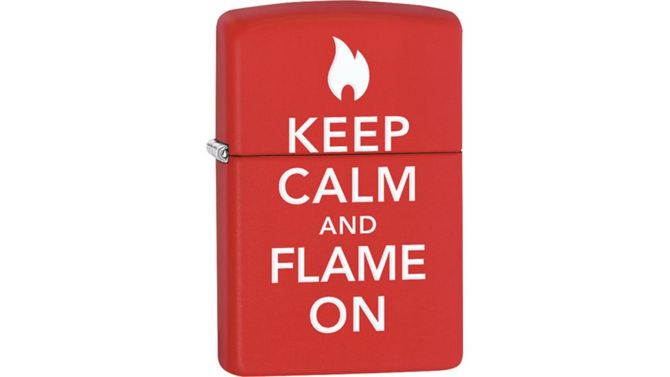 Zippo Keep Calm and Flame On, Lighter ZO28671