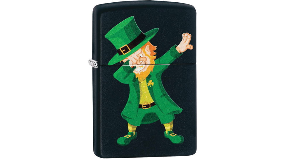 Zippo Leprechaun Lighter, 1.44 x 2.25, 49124