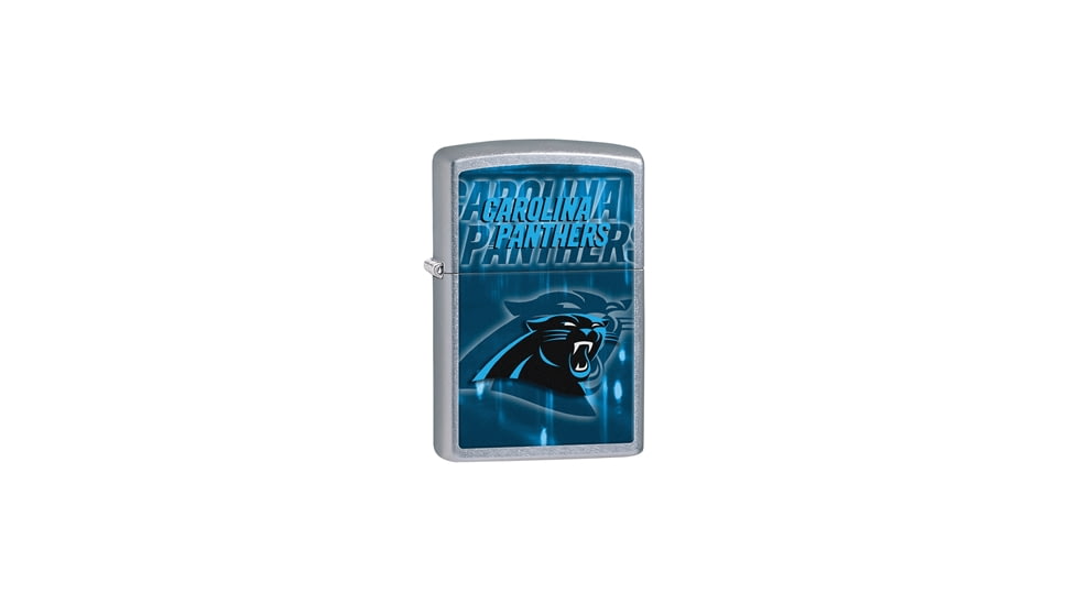 Zippo NFL Carolina Panthers, Chrome, Small 28603