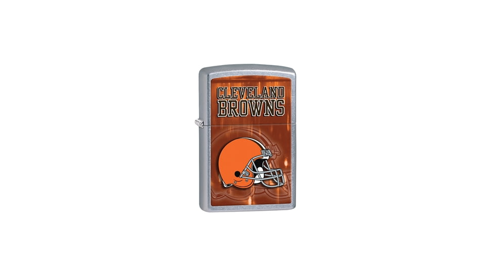 Zippo NFL Cleveland Browns, Chrome, Small 28588