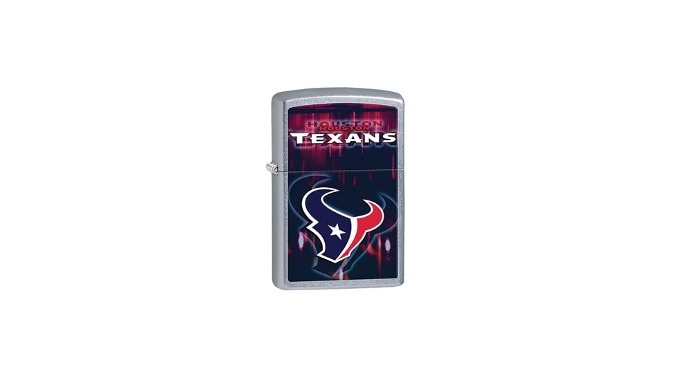 Zippo NFL Texans, Chrome, Small 28613