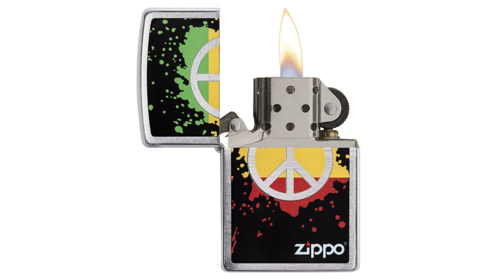 Zippo Peace Sign Pocket lighter, 29606