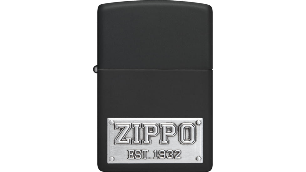 Zippo Plate Emblem Lighter