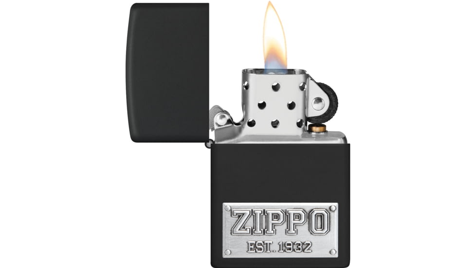 Zippo Plate Emblem Lighter