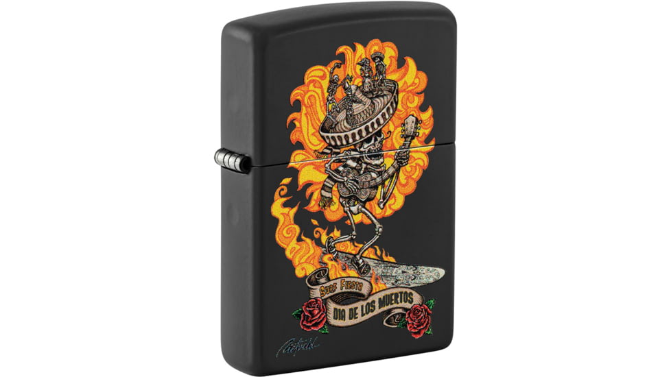 Zippo Rick Rietveld Skull Lighter, ZO56215