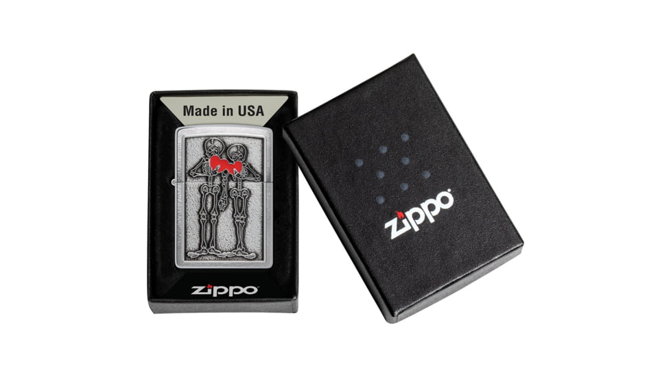 Zippo Skull Couple Lighter