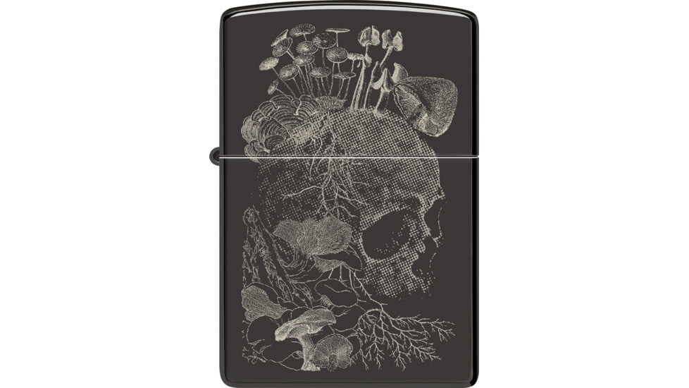 Zippo Skull Mushroom Design Lighter