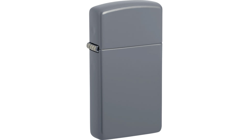 Zippo Slim Lighter Gray No Logo
