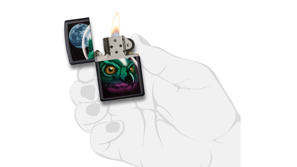 Zippo Space Owl Pocket Ligher, 29616