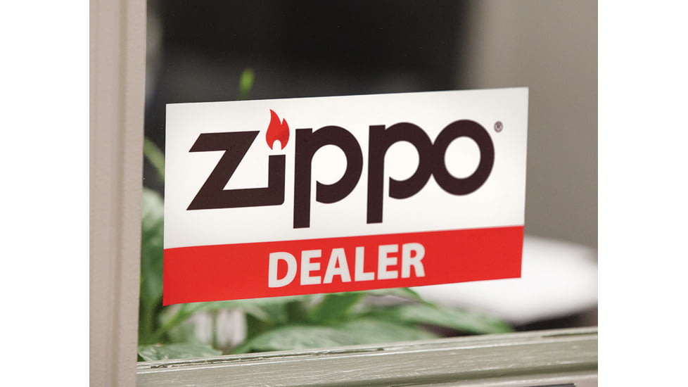 Zippo Window Cling