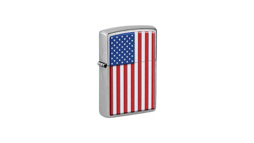Zippo Patriotic Lighter, Chrome, 29722069158