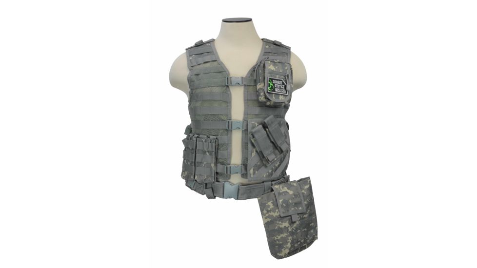 Zombie Infected Kit Digital With Vest And 5 Pouches Kzcms2d