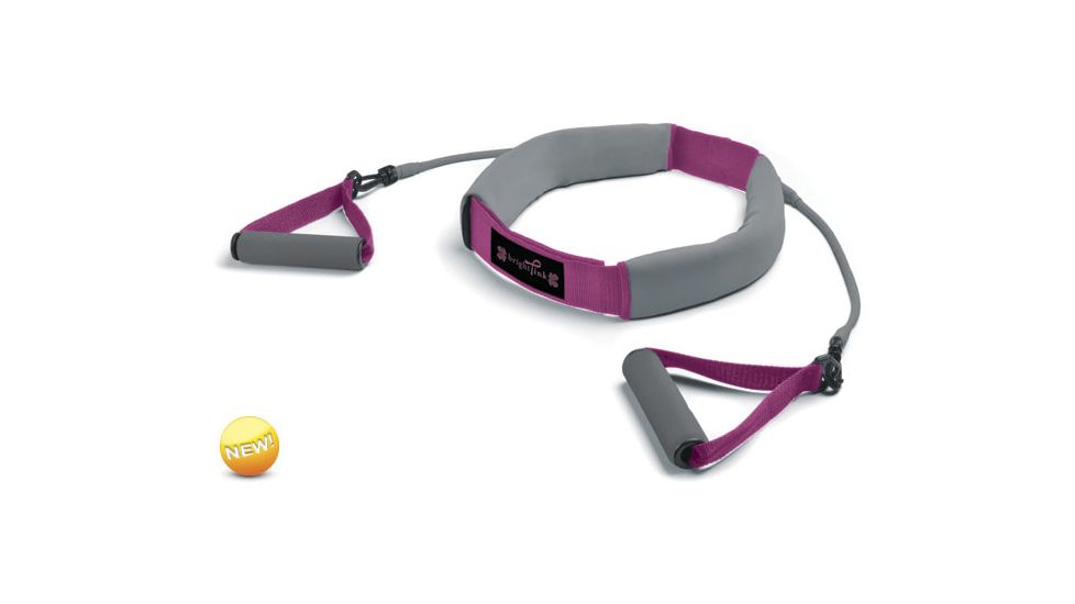 Zon Weighted Walking Belt with Resistance Tubes, Pink 063481