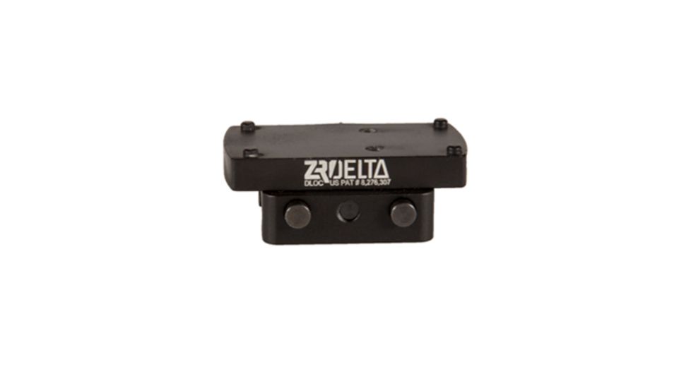 ZRODelta DLOC-Venom Mount, Low, Weaver, Black 7023-0023-4102