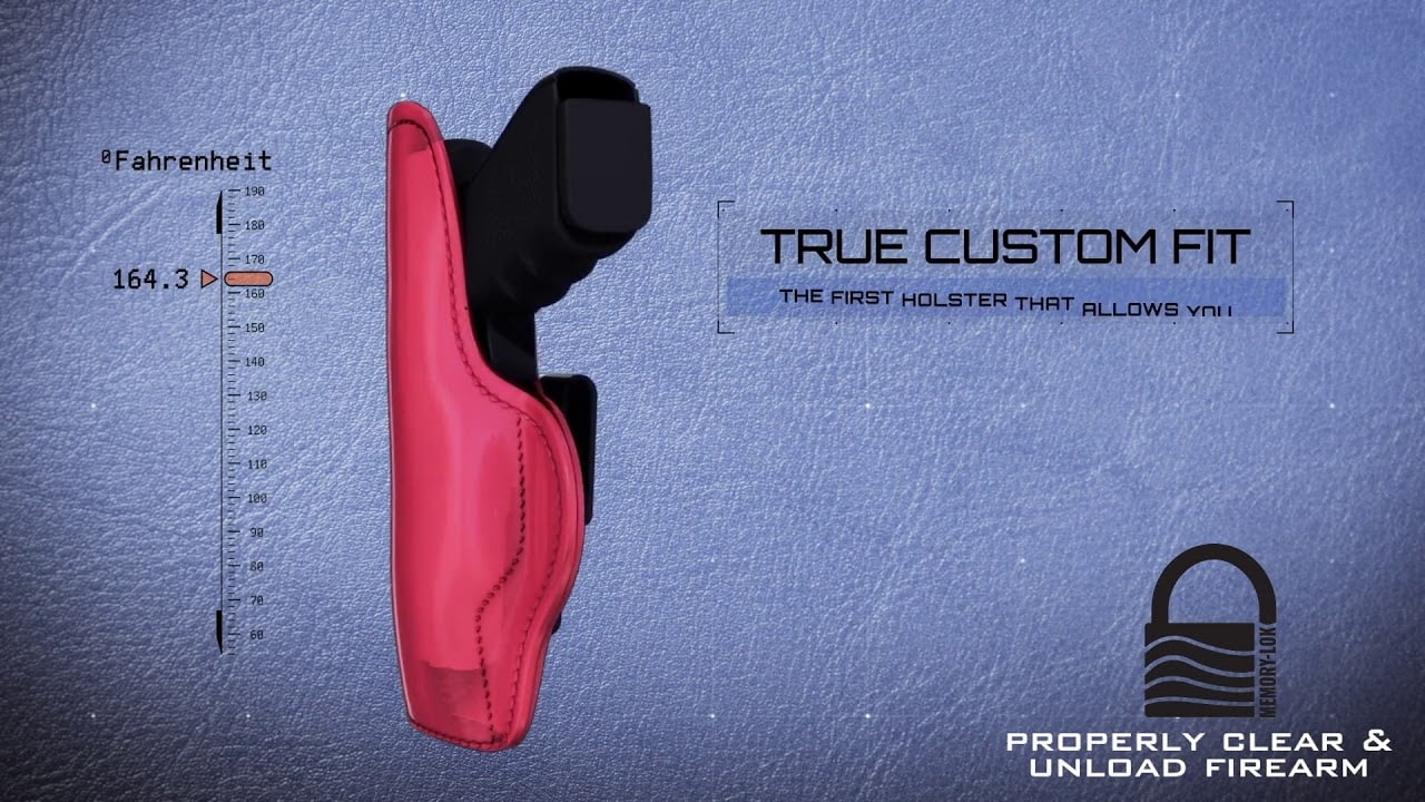 opplanet 1791 gunleather ultra custom holster the worlds first moldable and re moldable holster video