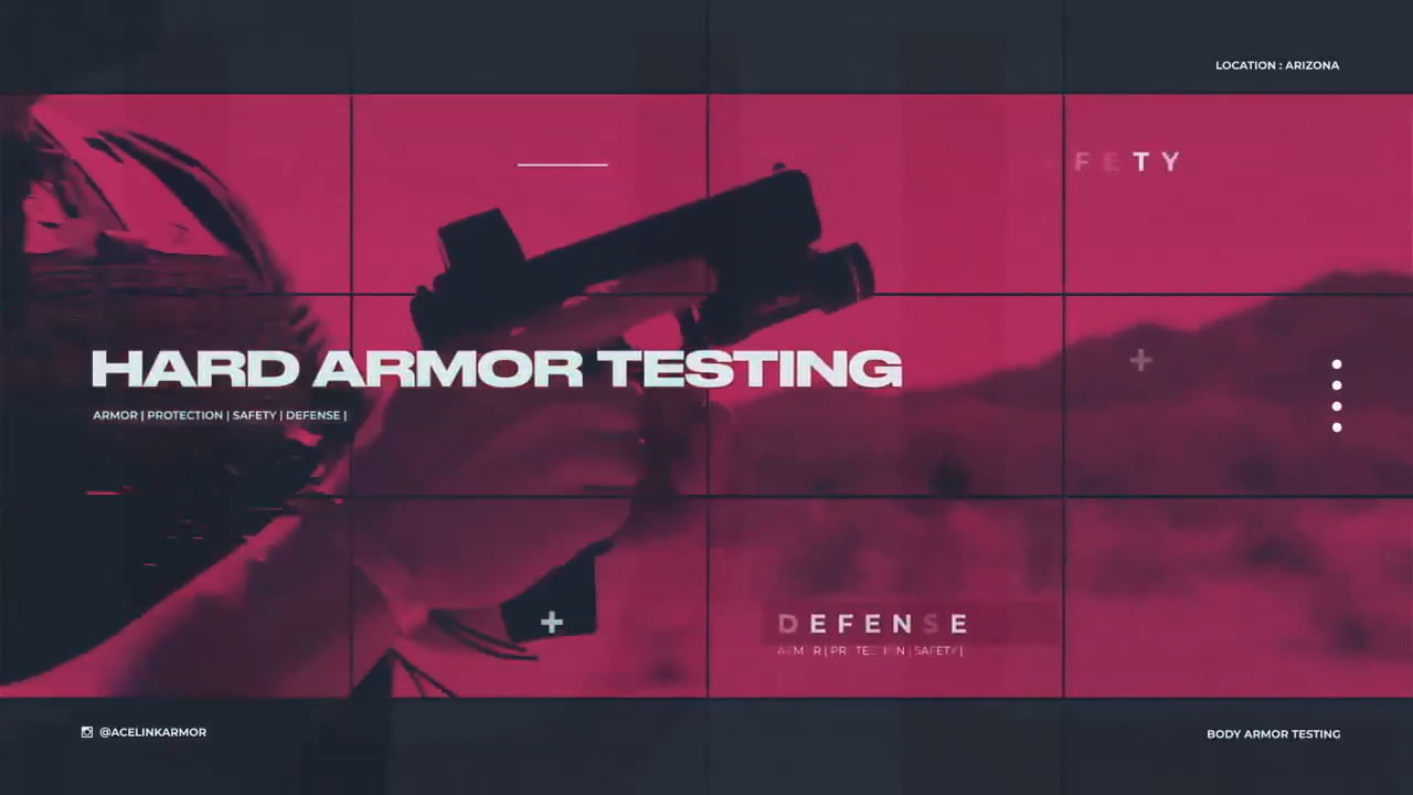 opplanet ace link armor armor plates test video