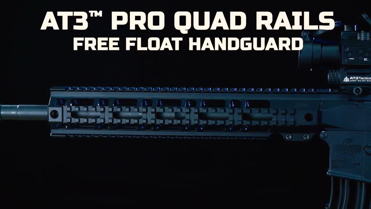 opplanet at3 tactical pro quad rail for ar 15 video
