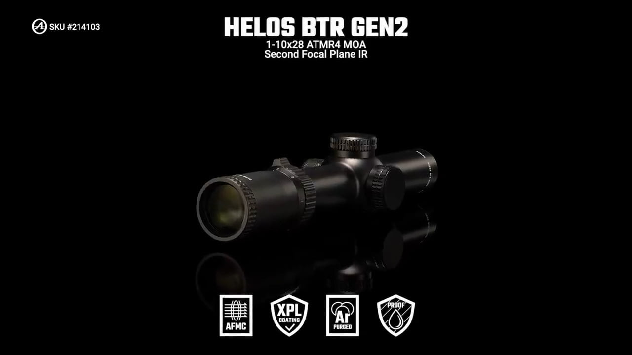 opplanet athlon optics 214103 helos btr gen2 1 10x28 atmr4 moa sfp ir features video