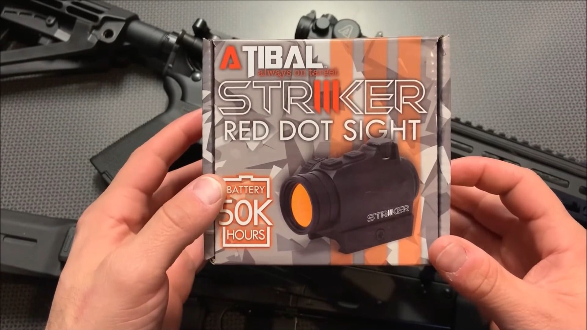 opplanet atibal striiker 1x23mm red dot sight video
