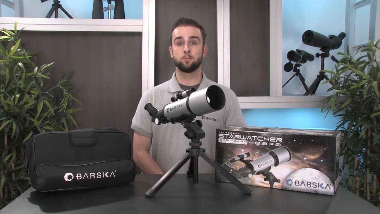 opplanet barska 300 power starwatcher telescope video