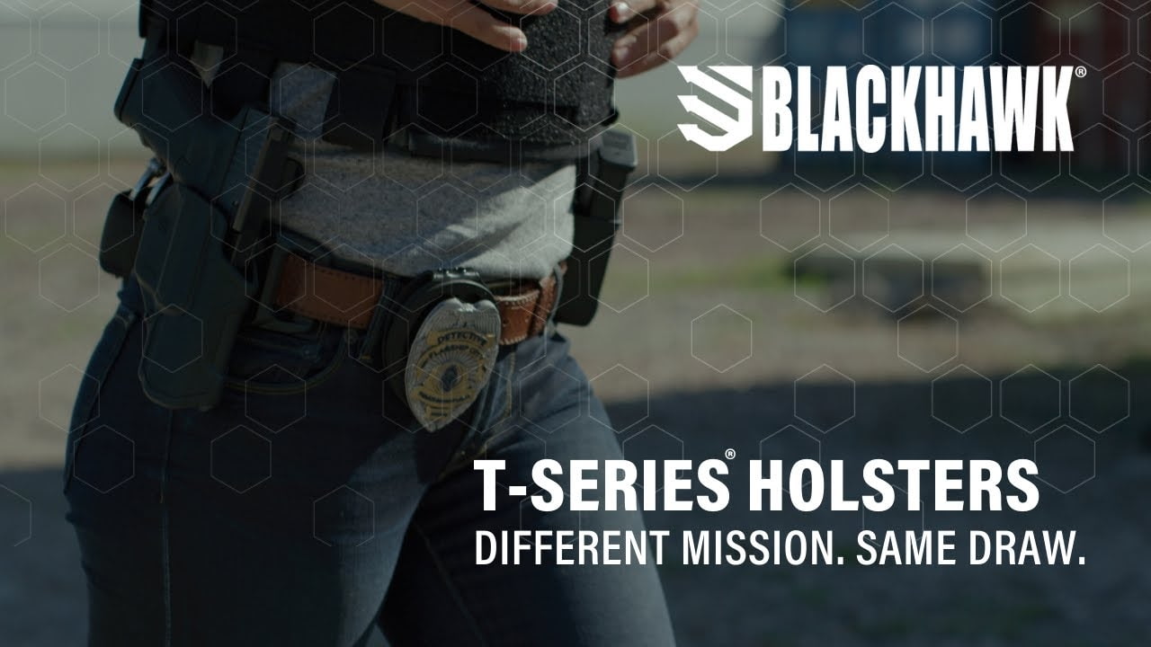 opplanet blackhawk t series holsters video
