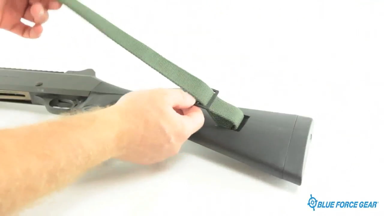 opplanet blue force gear attaching a vickers sling to a benelli video